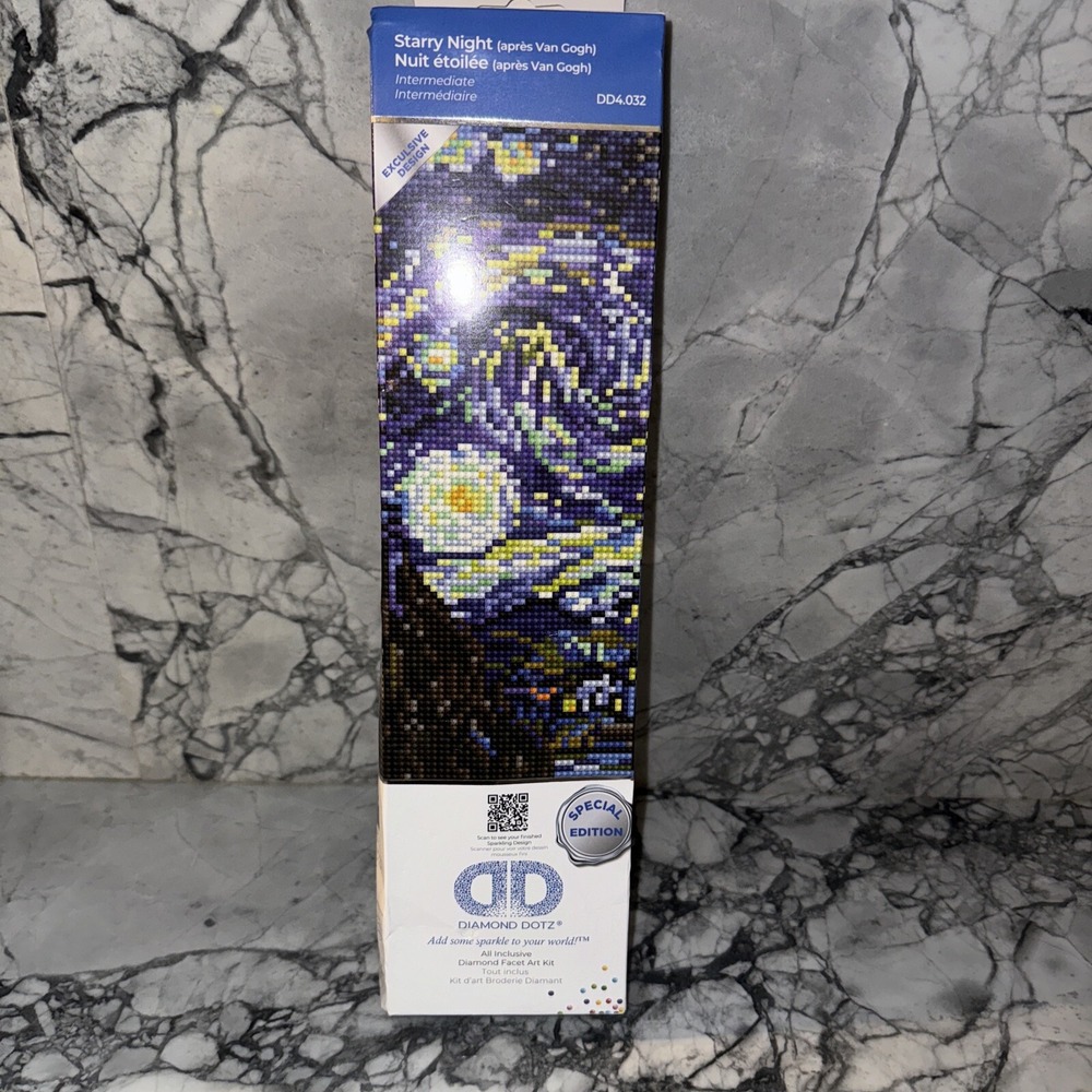 DIAMOND DOTZ® Starry Night (Après Van Gogh) Special Edition Diamond Painting Kit